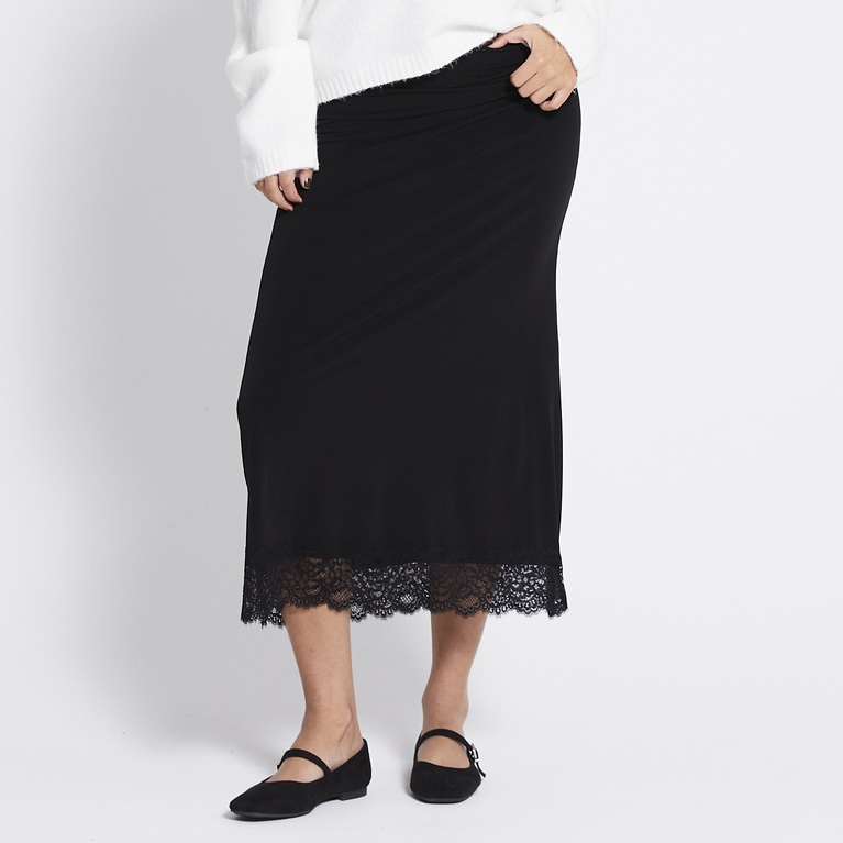 Midi skirt "Peyton" Black
